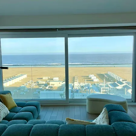 Zonnig Hoekappartement Met Zeezicht Duinbergen