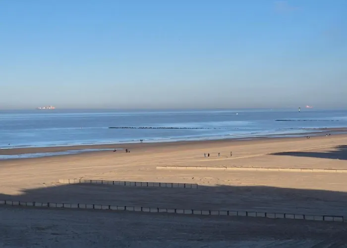 Zonnig Hoekappartement Met Zeezicht Duinbergen شقة *