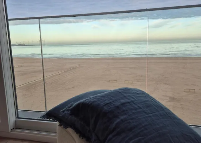 Zonnig Hoekappartement Met Zeezicht Duinbergen