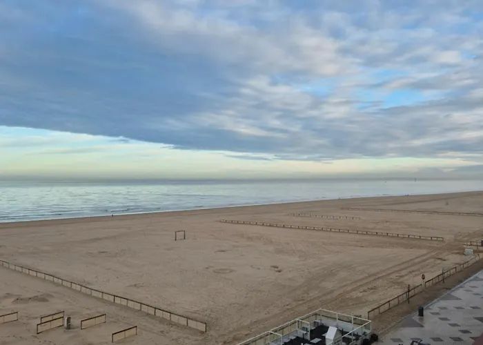 Zonnig Hoekappartement Met Zeezicht Duinbergen شقة كنوك هايست